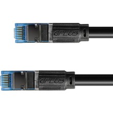 Gplus Cat7 2 Metre F/ftp 10G 600 Mhz 28 Awg Bc Emi Folyo Kaplamalı Profesyonel Ftp Network Ethernet Lan Kablosu 2m