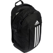 adidas Antrenman/Spor Unisex Power Vıı Sırt Çantası Ip9774 Polyester 16-45 L Siyah Geri Dönüştürülmüş Meta