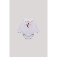 Layette Kız Bebek Ekru Body