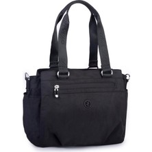 Nas Bag Vera Çanta Nas Bag Kadın Su Geçirmez ve Ultra Hafif Üç Gözlü Geniş Hacimli Omuz ve Çapraz Çanta