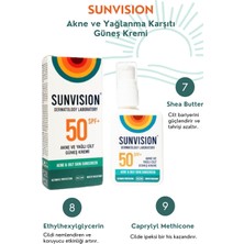 Sunvision Akne ve Yağlanma Karşıtı Güneş Kremi 50ML