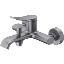 Creavit Lua Banyo Armatürü - Metalik Gri