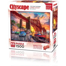 KS Games Forth Bridge At Sunset  1500 Parça Puzzle