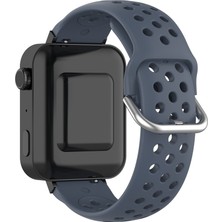 Pangniuniu Xiaomi Watch / Huawei Honor S1 18MM Renkli Spor Saat Bandı(Beyaz) (Yurt Dışından)