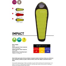 Trimm Impact -10'c Ultralight Uyku Tulumu - 195L, Kırmızı