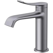 Creavit Lua Lavabo Armatürü - Metalik Gri