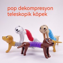 Luxixi Fermuarını Aç Teleskopik Köpek Pop Gerilebilir Dachshund Köpek 4 Parça (Yurt Dışından)