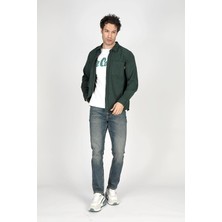 Lee Cooper Jack Erkek Slım Dar Kesim Yüksek Bel Dar Paça Jean Pantolon Mavi