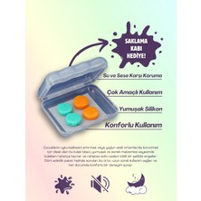 Jaune Vaste Yumuşak Silikon Çocuk 4'lü Kulak Tıkacı