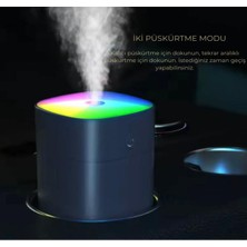 Humidifier Hava Nemlendirici Şarjlı  ,gece Lambası, Kokudağıtıcı  Aroma Difizörü,şarj Edilebilir.