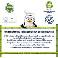 Familia Plus Natural Penguen Gofrajlı 16'lı Tuvalet Kağıdı