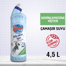 Bingo Oksijen Çamaşır Suyu 750 ml Derinlemesine Hijyen Ekonomi Paketi 6'lı