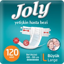 JOLY YETİŞKİN BEZİ LARGE 120 ADET