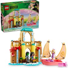 LEGO  Wicked Glinda, Elphaba ve Nessarose, Shiz Üniversitesi’nde 75681 - 7 Yaş ve Üzeri Çocuklar Için Oyuncak Tekne Içeren Bebek Evi Oyun Seti (304 Parça)