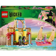 LEGO  Wicked Glinda, Elphaba ve Nessarose, Shiz Üniversitesi’nde 75681 - 7 Yaş ve Üzeri Çocuklar Için Oyuncak Tekne Içeren Bebek Evi Oyun Seti (304 Parça)