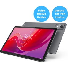 Lenovo Tab K11 TB330FUP 8gb 128GB Wifi + Bluetooth Tablet ZADL0072TR Folyo Klavye & Lenovo Tab Pen Hediyeli