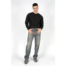 Lee Cooper Baggy Yüksek Bel Bol Kesim Düz Paça %100 Pamuk Ramon Falcon Green Erkek Jean Pantolon