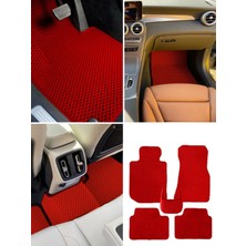 Honda Civic Fd6 (2007-2012) Model Aralığı Yeni Nesil Oto Paspas Kırmızı