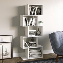 DECORMET Decormet Meriç Kitaplık Beyaz