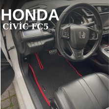 Honda Civic Fc5 Araca Özel Yeni Nesil  Akıllı Oto Paspas (Siyah)