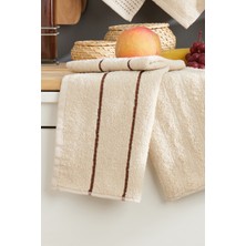 Eponj Home 6lı Mutfak Havlusu 30X50 Sofya Bej