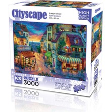 KS Games Europe Street 3000 Parça Puzzle