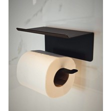 Velux Home Metal Raflı Tuvalet Kağıdı Tutucu Tuvalet Kağıdı Askılık Banyo Tuvalet Organizer