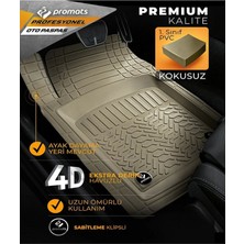 Renault Megane 2 Hatchback 2004-2010 4d Oto Paspas Profesyonel Bej