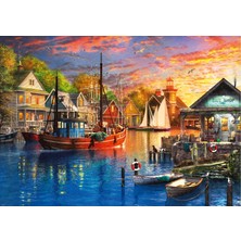 KS Games American Harbour Sunset 3000 Parça Puzzle