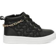 I Cool Corve F 4pr Siyah Kız Çocuk High Sneaker