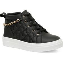 I Cool Corve F 4pr Siyah Kız Çocuk High Sneaker