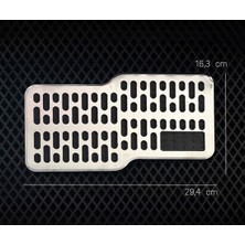 Metal Siyah Topukluk(Otomobil Paspas Üzeri)