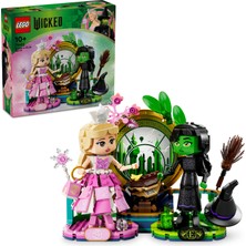 LEGO  Wicked Elphaba ve Glinda Figürleri 75682 - 10 Yaş ve Üzeri Çocuklar Için Fantastik Oyuncak Yapım Seti (558 Parça)