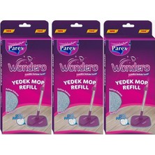 Mediterian 3'lü Temizlik Paspası ve Mop Yedekleri Seti, Pratik ve Ekonomik Çözüm