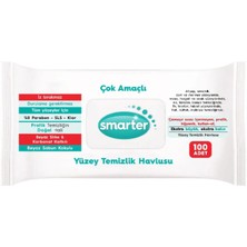 Smarter 100'LÜ Yüzey Temizlik Havlusu - Beyaz