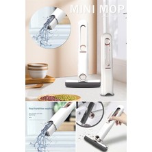 Mediterian Mini masa üstü paspas ve temizlik seti, taşınabilir ve kendinden sıkmalı aksesuar