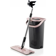 Mediterian Lüks ve şık çok renkli tablet mop temizlik seti, pratik kullanım için ideal