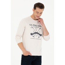 U.S. Polo Assn. Erkek Taş Sweatshirt 50270805-VR049
