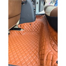 Chery Omoda 5 2022-2024 Taba Tarçın Renk 8d Premium Araca Özel Yeni Nesil Havuzlu Deri Oto Paspas
