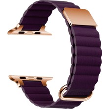 Lopard Apple Watch Uyumlu Ultra - Ultra 2 49MM Deri Kordon Lüks Tasarım Krd-78