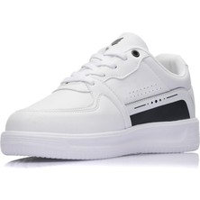 Volis Erkek Beyaz Bağcıklı Memory Foam Hafızalı Taban Sneaker Spor Ayakkabı 23557