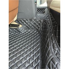 Chery Omoda 5 2022-2024 Siyaha Beyaz Renk 8d Premium Araca Özel Yeni Nesil Havuzlu Deri Oto Paspas