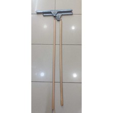 Mediterian Gürgen Saplı 55 Cm Paslanmaz Metal Yer Çekpası, 2'li set, dayanıklı ve şık tasarım