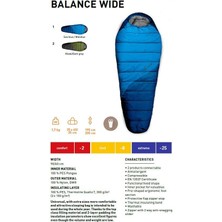 Trimm Balance Wide -25'c Xl Uyku Tulumu - 205R, Mavi