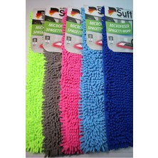 Mediterian 40 cm mikrofiber paspas yedeği, kuru ve nemli temizlik için dayanıklı ve kullanışlı
