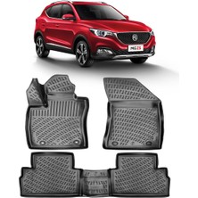 Mg Zs Ev 2021 Sonrası Elektrikli 3D Havuzlu Paspas Siyah