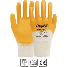 Beybi KN350 Pamuk Nitril Eldiven (1 Paket 12 Çift)