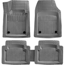 Mitsubishi L200 Uyumlu Maximum Serisi 4d Havuzlu Gri Oto Paspas 5li Takım Set