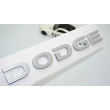 Dk Tuning Dodge Bagaj Gri Abs 3m 3D Yazı Logo Amblem