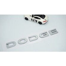 Dk Tuning Dodge Bagaj Gri Abs 3m 3D Yazı Logo Amblem